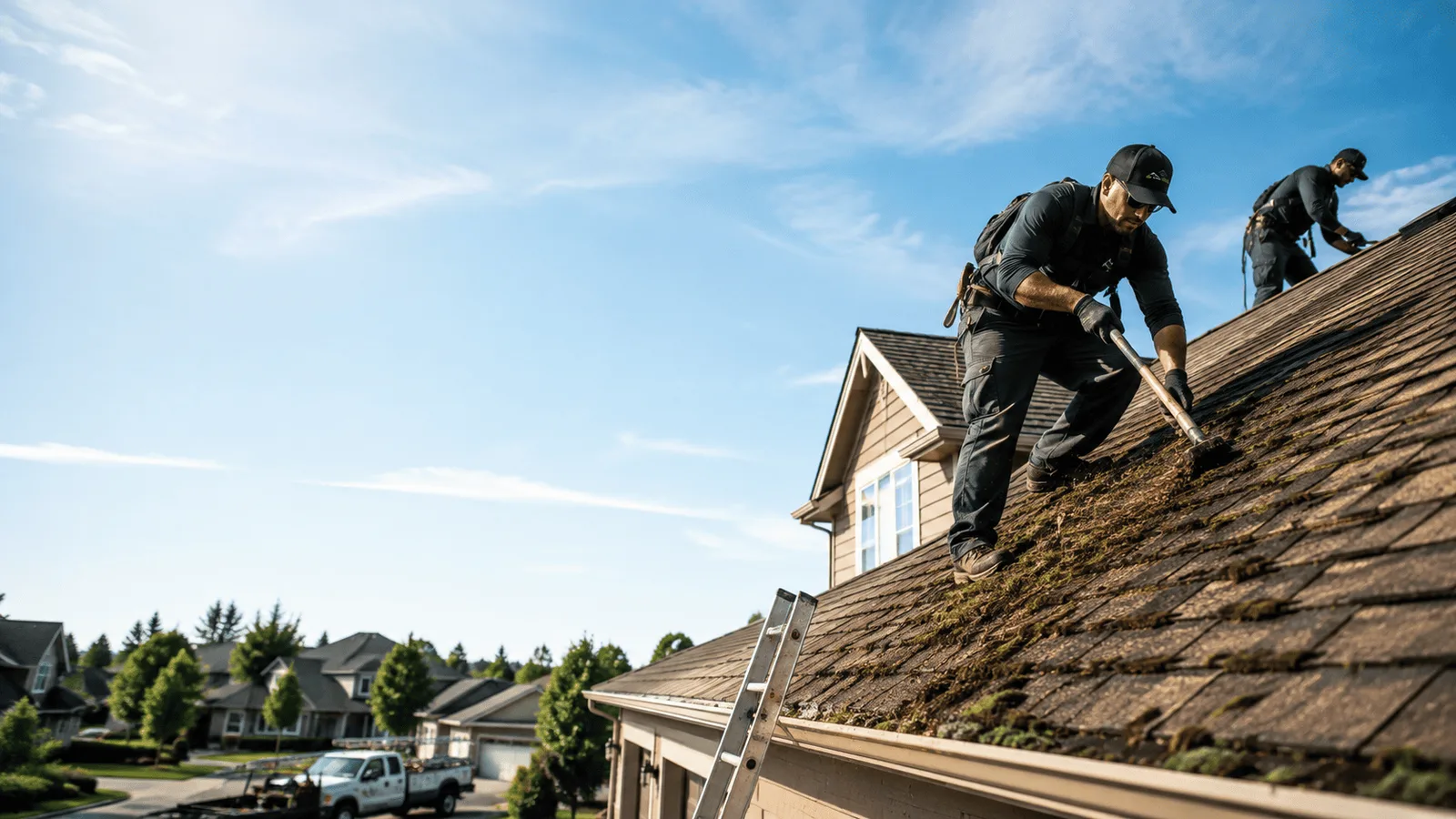 Roof Moss Removal in Windsor, MA near me